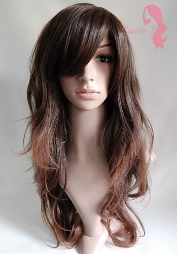 Ladies full wig - long, wavy