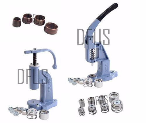 Button hand machine - machine, press