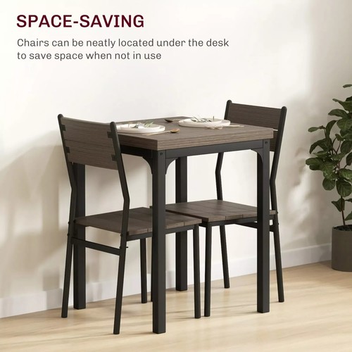 Small grey dining table - dining, 2