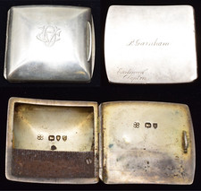 Sterling Silver Vesta Box