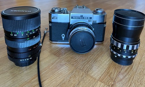 Lot zeiss ikon icarex 35s - ikon,