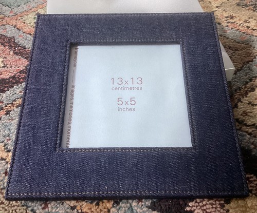 Boots denim picture frame new - denim,