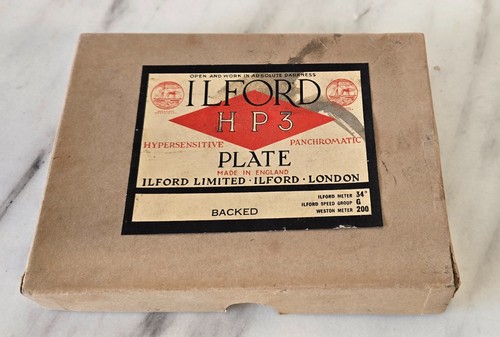 Unused box illford hp3 - box, of