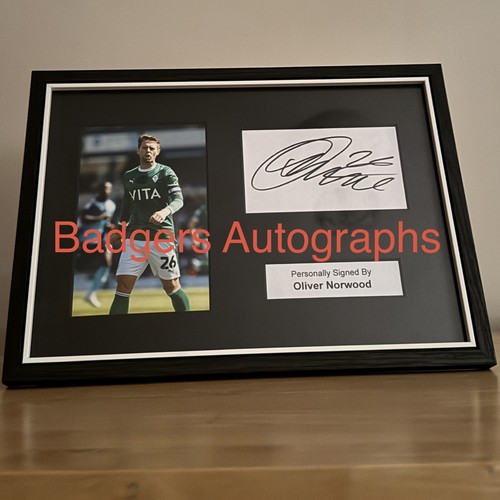 Oliver norwood hand - hand, signed