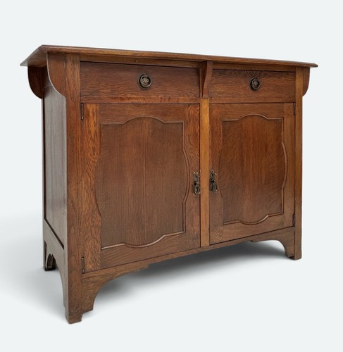 Oak sideboard antique - oak,