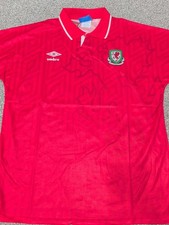 Wales Retro Football Shirt