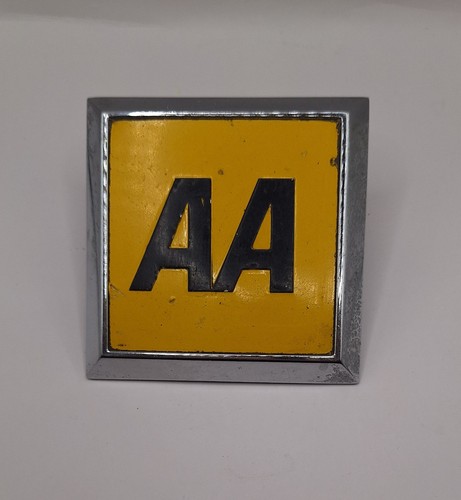 Vintage square car - square, badge