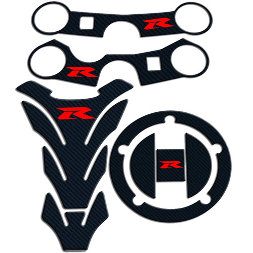Carbon tank cap - sticker,