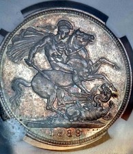 1889QUEEN VICTORIA  SILVER