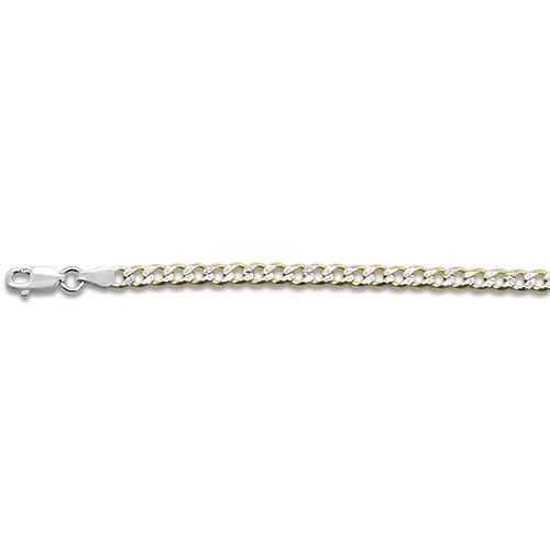 100 4mm yellow gold - 100-4mm, plated