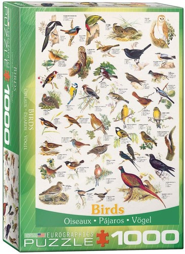 Birds 1000 piece - jigsaw, puzzle