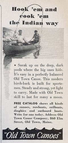 1942 old town canoe - 1942,