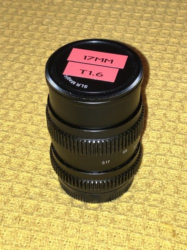 Slr magic 17mm cine - magic, t1.6