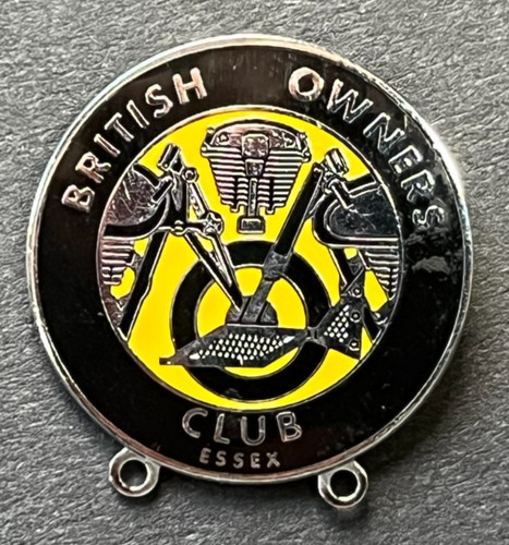 Motorcycle pin badge british - motorcycle,