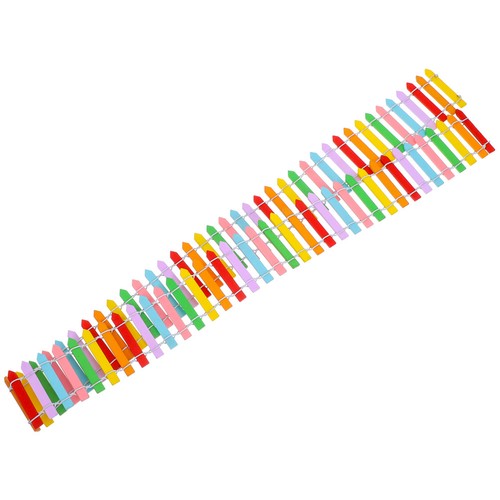 Multicolored mini wood picket - mini,