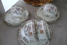 WEDGWOOD KUTANI CRANE 4 X TEA