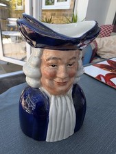 70s vintage pottery Toby jugs