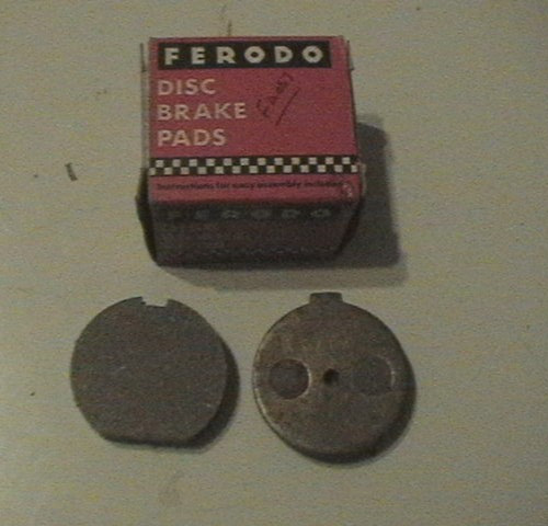 Ferodo brake pads - brake, rear