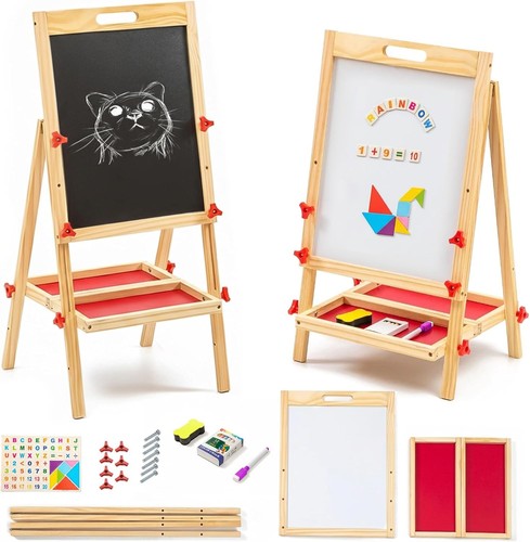 Kids wooden easel - 2,