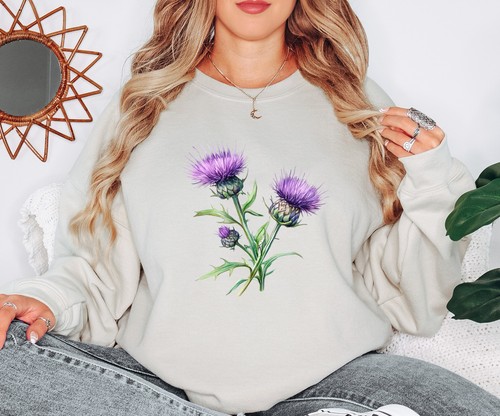 Scottish thistle flower - scottish,