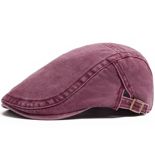 Men flat cap washed - flat,