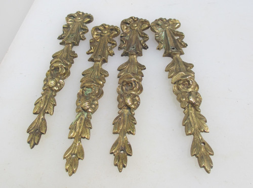 Antique brass furniture ormolu - brass,