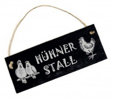 Chicken Coop Sign Slate