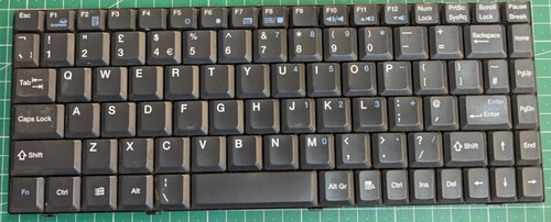 Advent 7255dvd qwerty keyboard - advent,