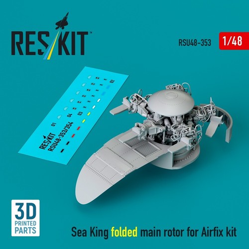 Sea king folded main - main, rotor