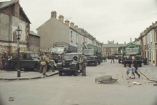 British Army Troops Standing