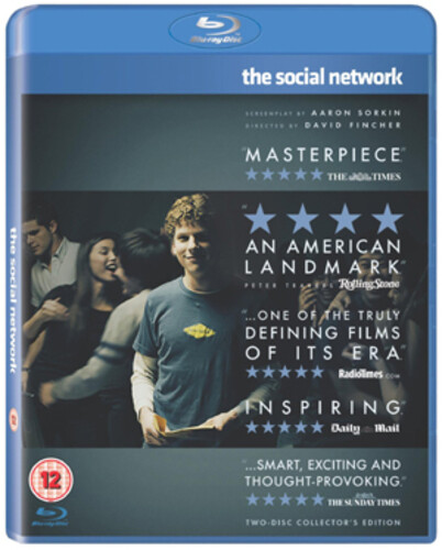 The social network blu - social, blu-ray