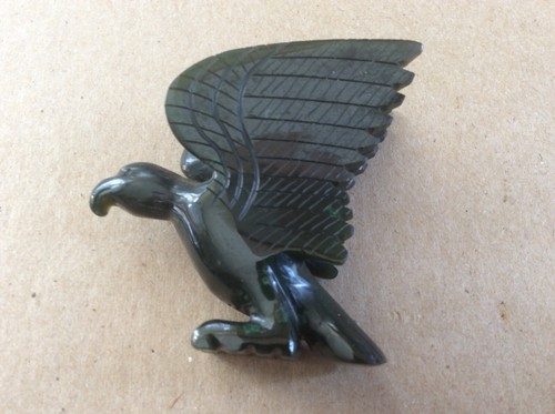 Onyx eagle carved - eagle, out