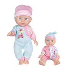 TWIN BABY DOLL PLAY SET WITH
