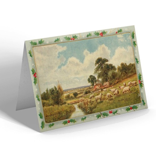 Christmas card vintage - christmas,
