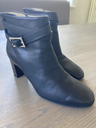 Hobbs black leather - , ankle