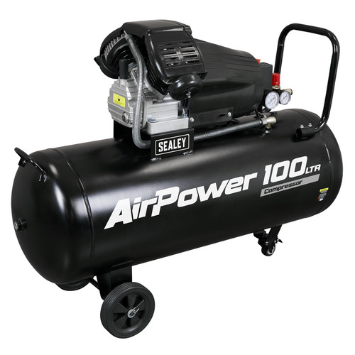 Sealey 100l twin direct - 100l,