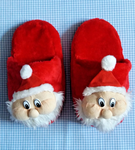 Santa face mules style - santa,
