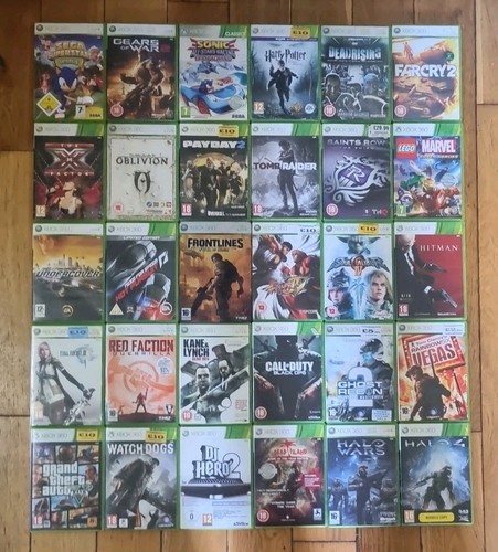 Xbox 360 games - games, x30
