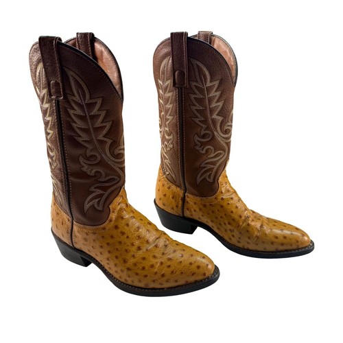 Laredo tan ostrich print brown - laredo,