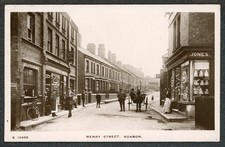 Ruabon Henry St Shops Delivery Cart Denbighshire WH Smith RP c1914