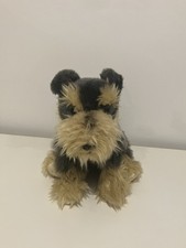 Schnauzer Plush Soft Toy Dog