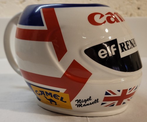 Nigel mansell helmet mug - nigel,