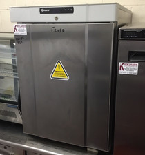 Gram Compact Stainless Steel Under Counter 125Ltr Fridge Hinged Door Catering