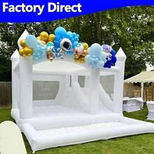 Bounce House with Slide&Ball Pit Large Jumper Bouncy Castle for Kids Party Hire