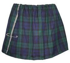 Adults 14" Length Tartan Mini Kilt Burns Night Hogmanay Fancy Dress