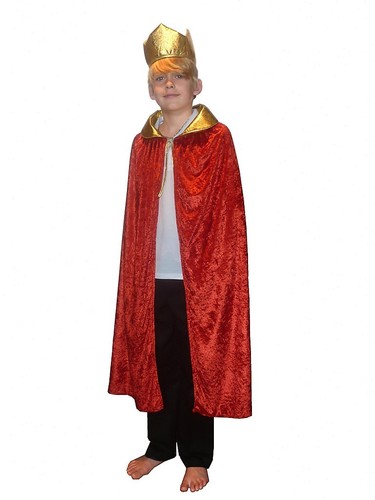 Red cape crown - cape, wise