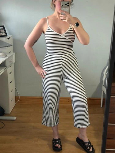 Topshop striped culotte