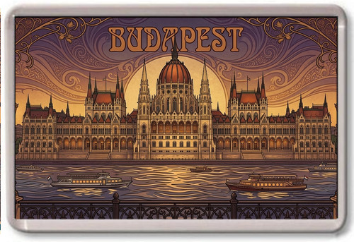 Fridge magnet budapest - fridge,