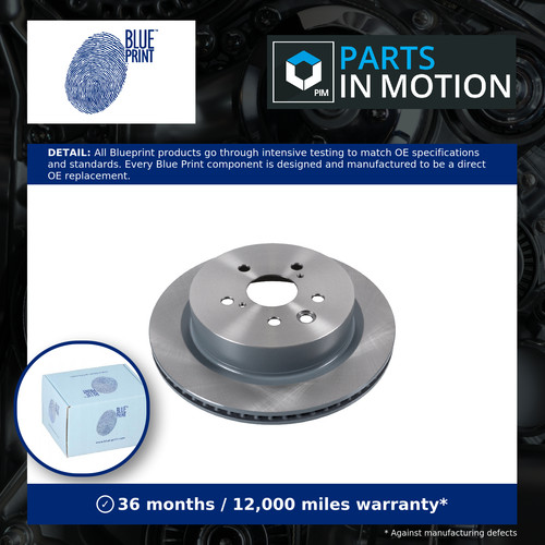 Brake discs pair vented - 2x,