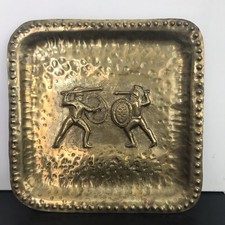 Brass Hammered Decorative Wall